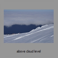 above cloud level